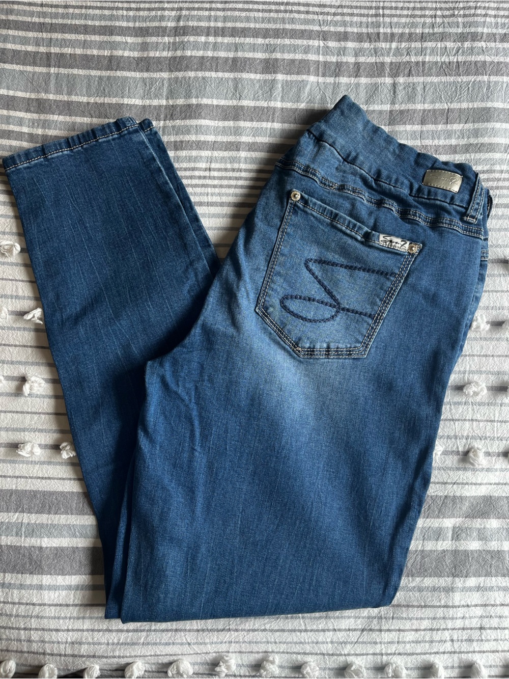Seven7 Women’s Tummyless Skinny Jeans Size 16